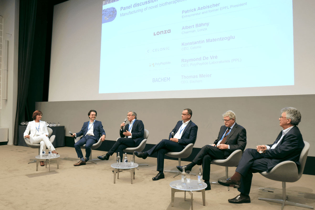 Our CEO Thomas Meier participates in the panel discussion at Swiss Biotech Day 2021