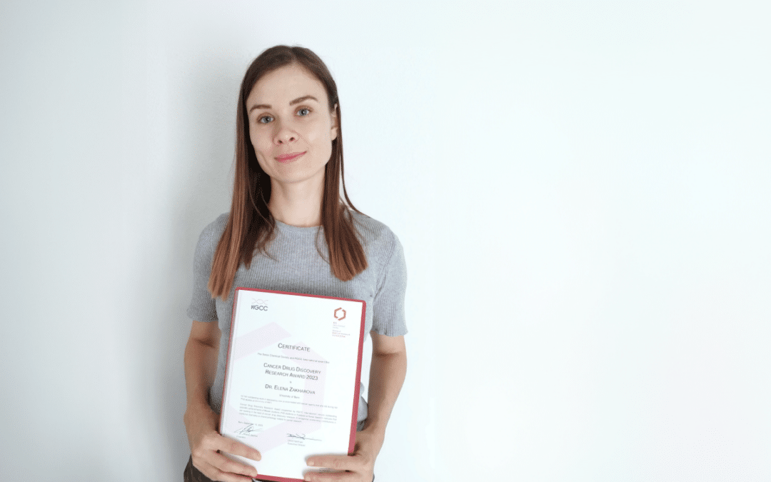 Elena Zakharova Wins Cancer Drug Discovery Research Award